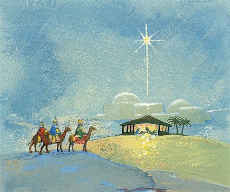 Three Wise Men Painting By David Cooke