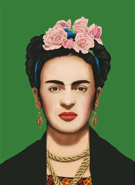 Frida Kahlo Illustration With Photoshop By Crixtinaillustration