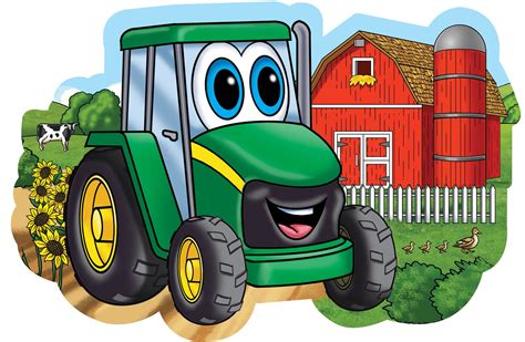 Cartoon John Deere Tractor Clipart Free Download On Clipartmag