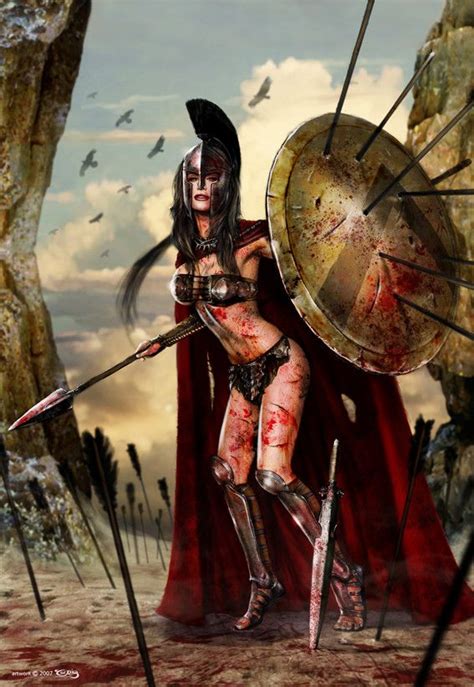 Artstation Spartan Queen Tariq Raheem High Fantasy Fantasy Art
