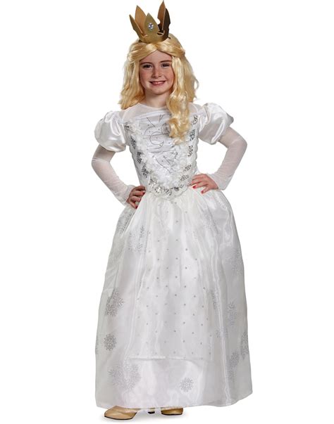 Alice Through The Looking Glass White Queen Deluxe Child Halloween