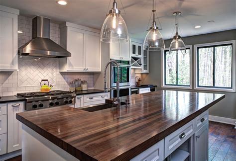 If you need a smooth, polished finish around the edge, but are worried about the dust, build a flush frame. Walnut Countertops - J. Aaron