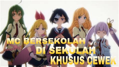 9 Anime Dengan Karakter Utama Bersekolah Di Sekolah Khusus Perempuan