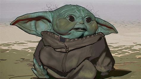 Some Of The Early Designs For Baby Yoda In The Mandalorian Werent So