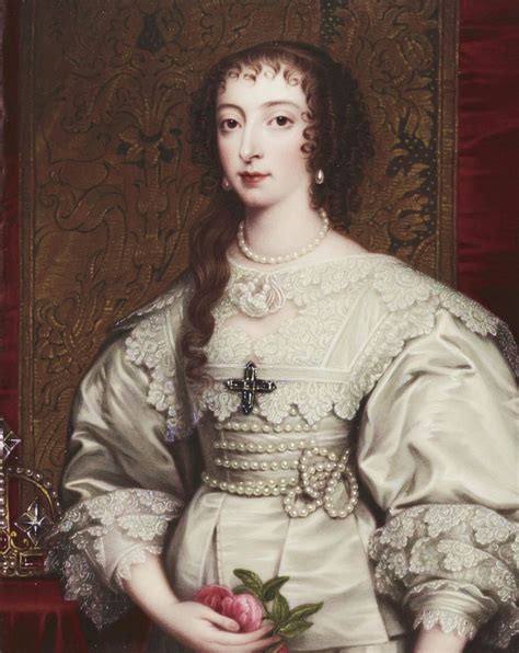 Henriette Marie Of France 1609 1669 Madame Pompadour Historical