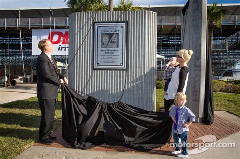 Dan Wheldon Memorial And Victory Circle Unveiling Ceremony Susie
