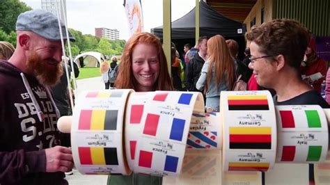 Redheads Gather In Netherlands For Special Day Bbc Newsround