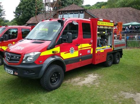 Fire Engines Photos West Sussex 6x6 Sprinter
