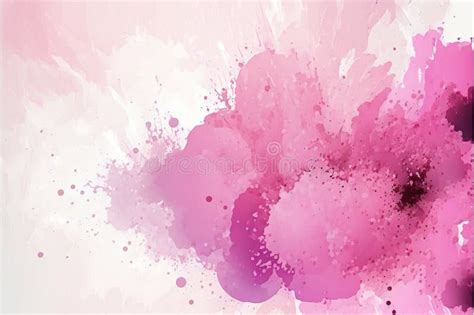 Pink Watercolor Abstract Background Abstract Colors Stock