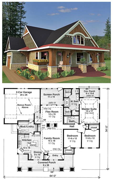 11 Craftsman House Plans With Pictures Information