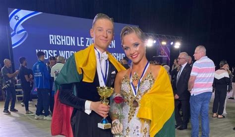 Praėjusio savaitgalio derlius dvi Lietuvos šokėjų poros pasaulio