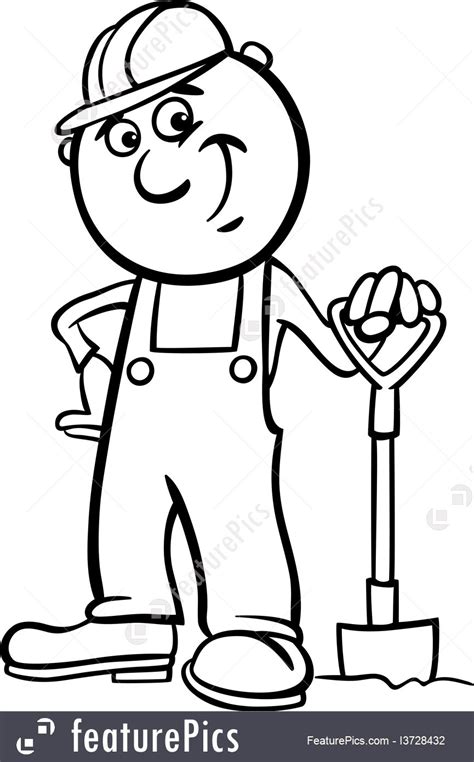 We did not find results for: People At Work: Worker With Spade Coloring Page - Stock ...
