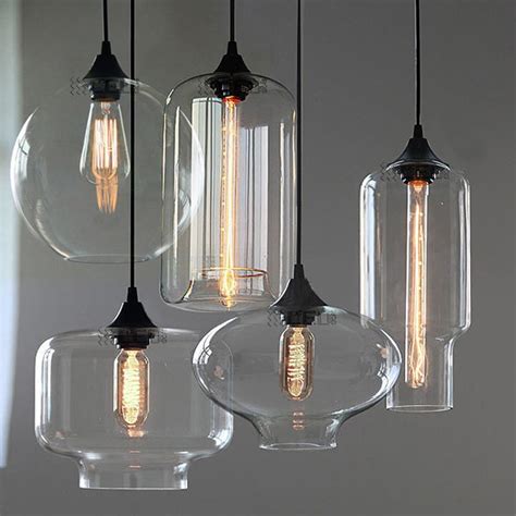 This type of fixture concentrates lights to a small because pendant lights typically hang low from the ceiling, these fixtures will become very noticeable and absolutely need to work with the style of the. NEW Modern Retro Glass Pendant Lamps Kitchen Bar Cafe ...