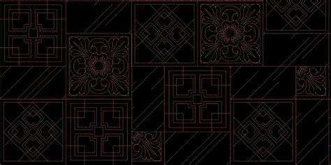 Wood Carving Pattern In Autocad Download Cad Free 4063