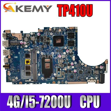 Akemy Tp410ur 4gi5 7200u Motherboard For Asus Vivobook Flip 14 Tp410ur