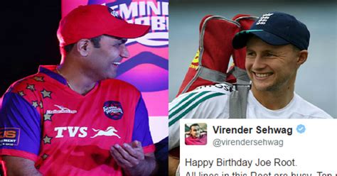 He also has two sisters. Virender Sehwag Flashes Again To Wish Joe Root In His Own ...