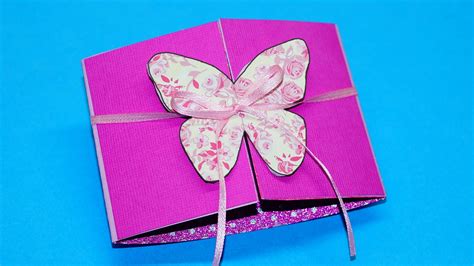 How To Make Paper Cards For Birthday How To Make A Simple Handmade