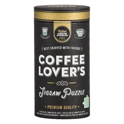 Coffee Lovers 500pc Jigsaw Puzzle Espresso Yourself With A Coffee