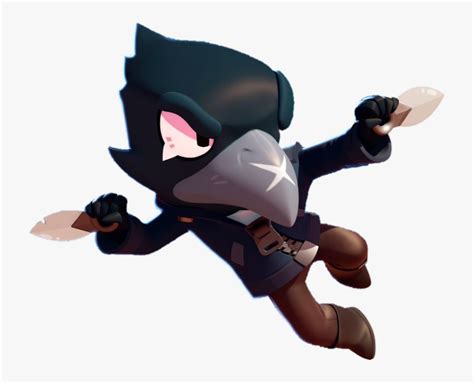 As a super move he leaps, firing daggers both on jump and on landing!. Crow Brawl Stars Minecraft Skin