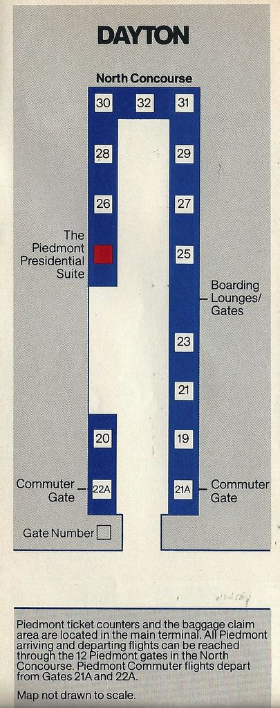 Piedmont Day Diagram 1987 A Piedmont Airlines Diagram Of Flickr