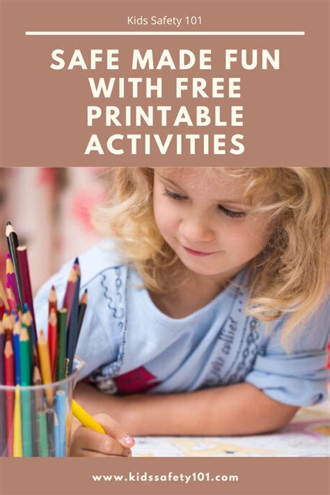 Free Printable Activities For Kids Teaching Your Child Fire Safety