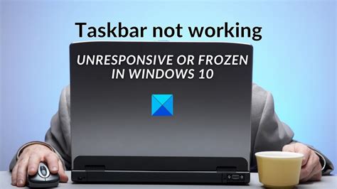 Taskbar Not Working Unresponsive Or Frozen In Windows 10 Youtube