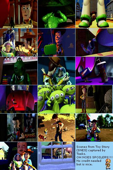 Snes Toy Story Story Scenes The Spriters Resource