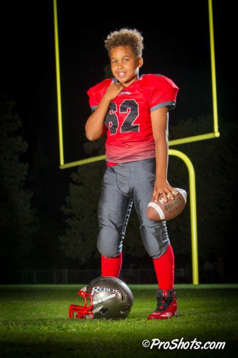 Youth Football Team And Individual Portraits In Fresno Ca By Jim