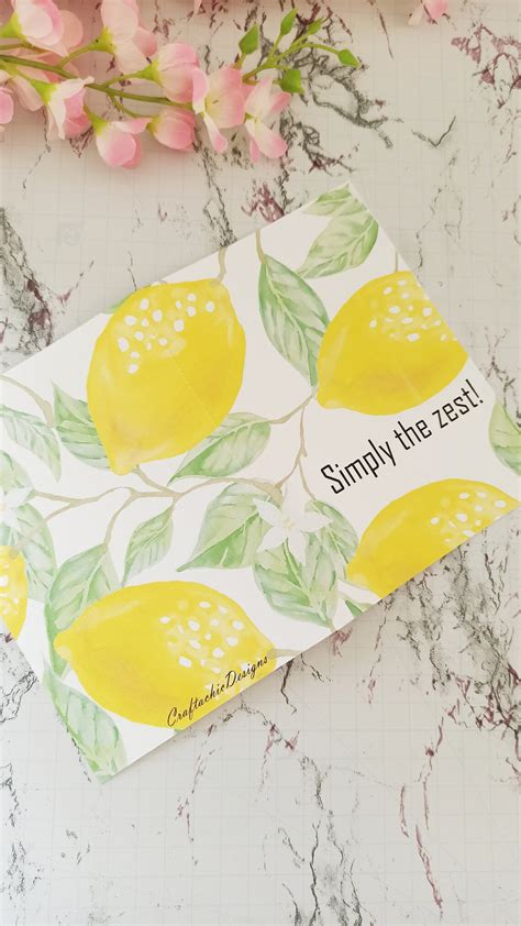 Lemon Funny Greeting Cards Youre Simply The Zest Etsy