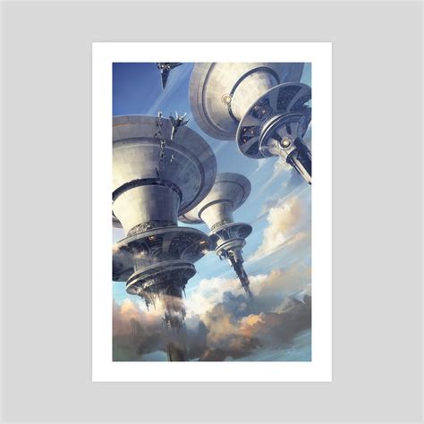 Skycities An Art Print By Tuomas Korpi Inprnt