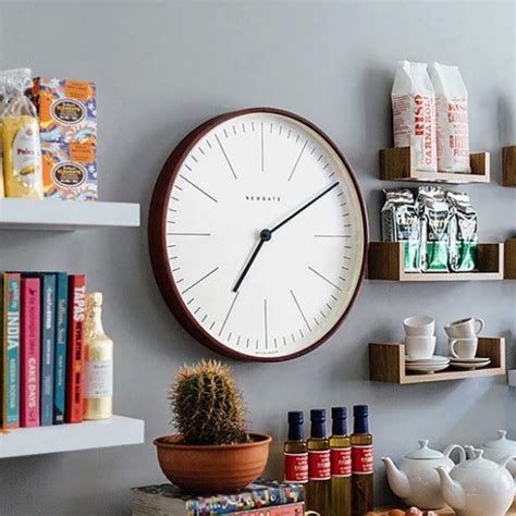 Brighten up bare walls, and ensure that your clock says the right thing about your home with a piece like this. Large Mr. Clarke Clock - Dark Stain Finish, Fine Marker ...