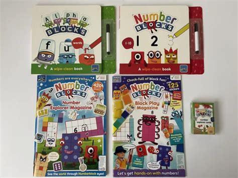 Numberblocks Maths Explorer Pack And 52 Cards Blocks Play Alphablocks