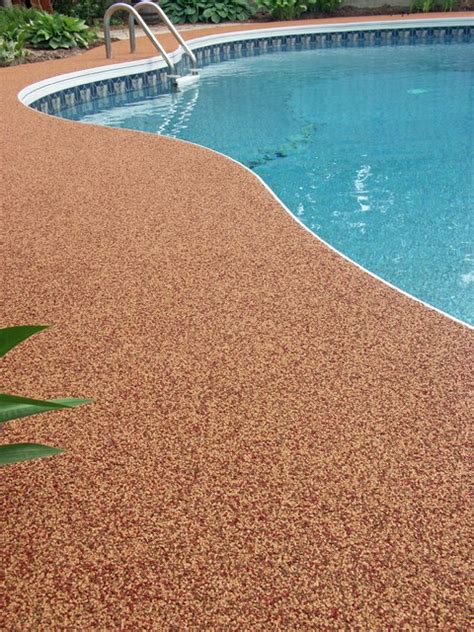 Learn online or printable pdf guide. Re-surfaced Pool Deck by Rubaroc Rubber Safety Surfacing ...