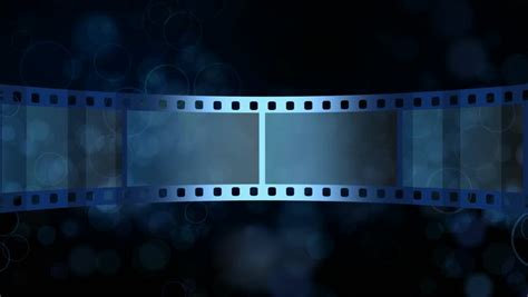 Abstract Blue Motion Background With Stock Footage Video