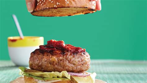 Turkey Burgers With Cranberry Ketchup Today S Parent