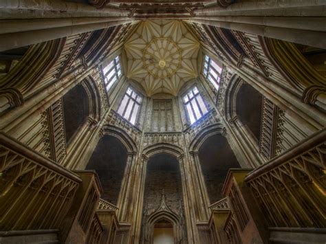Margam Castle Staircase Hdr Dec 2011 9 Images Stacked To Flickr