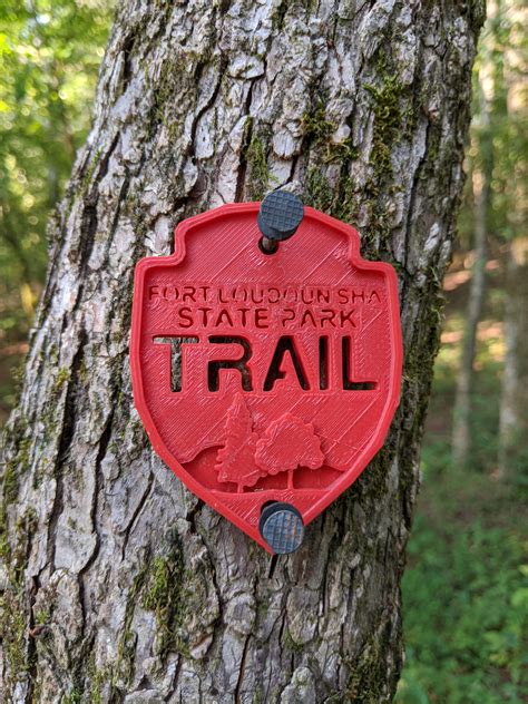 Saw These Quality Trail Markers While Out Hiking Rfunctionalprint