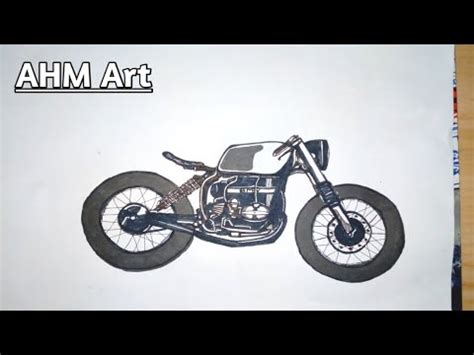 Gambar segi lima atau sebuah bentuk dengan 5 sisi. Cara menggambar Motor BMW R80 - Drawing #AHMArt #BMW #caferacer - YouTube