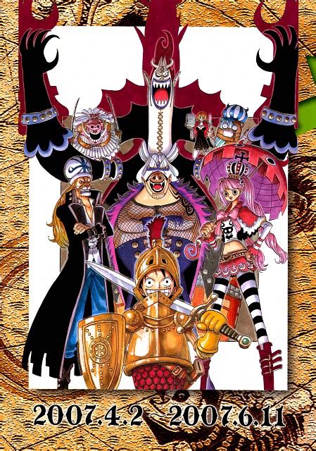 Eiichiro Oda Toei Animation One Piece Color Walk 5 Shark Gekko Moriah