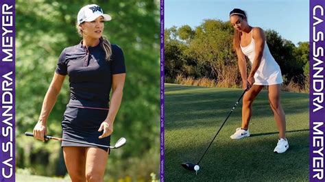 Watch What Happens When Cassandra Meyer Tries Golf Swing You Won T Believe What Happens Next