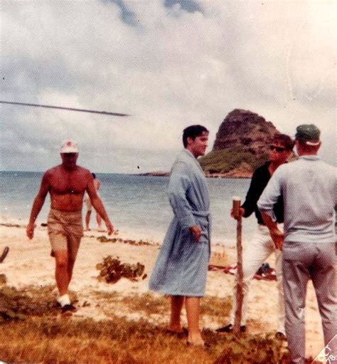 Elvis After Filming A Scene On The Set Of His Movie Paradise Hawaiian