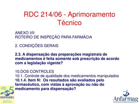 Rdc Farmacia De Manipulação