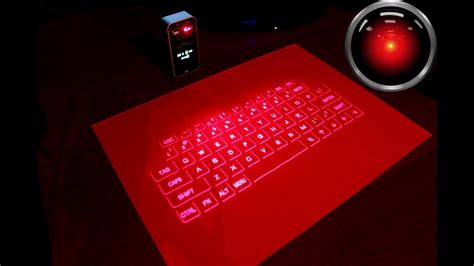 Laser Projection Keyboard Review Youtube