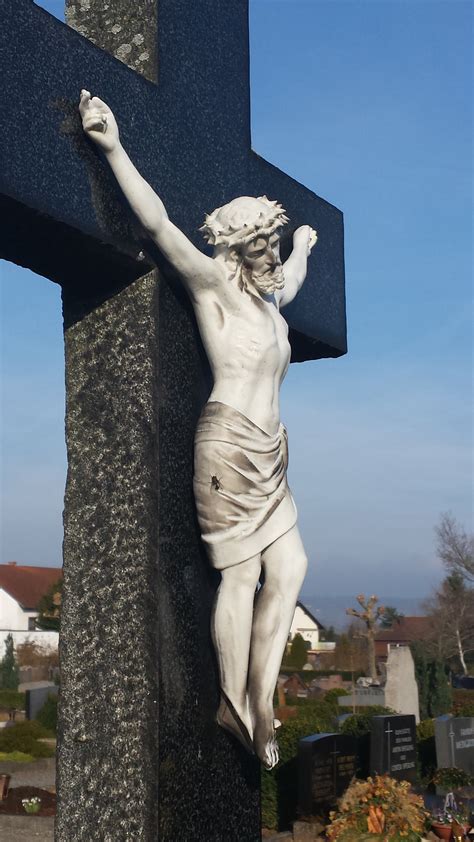 Fotos Gratis Monumento Estatua Cruzar Escultura Cristo Memorial