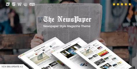 Newspaper V News Magazine Wordpress Theme Jojothemes