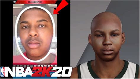 Nba 2k20 How To Make A Perfect Face Scan Nba 2k20 Youtube