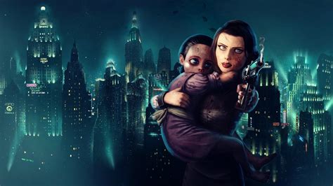 Bioshock Bioshock Infinite Rapture Little Sister Video Games