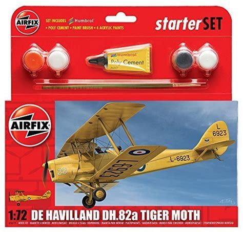 Buy Airfix Scale De Havilland Dh A Tiger Moth Starter Set By