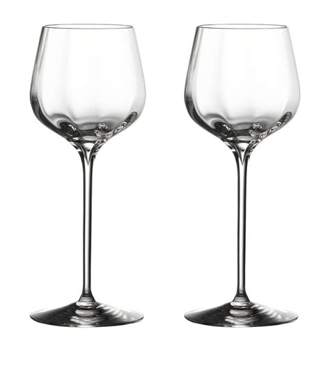 waterford set of 2 elegance optic dessert wine glasses 220ml harrods au