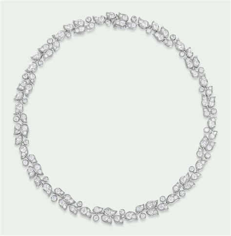 A Diamond Necklace By Cartier Christies